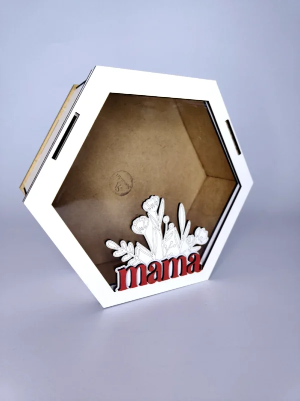 Mama box pudełko heksagon