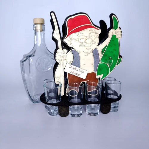 Rybka lubi pływać wędkarz
